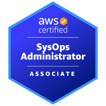 AWS Certified SysOps Administrator – Associate badge